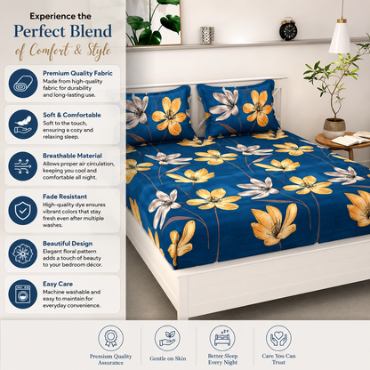 TuckLess Double-Size WrapSheet – Superfine Microfiber with 360° Elastic Grip (Fits 8" Mattress)